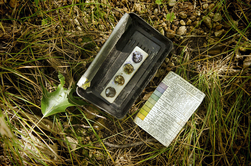 A field kit used to determine soil pH | Courtesy of the university of Michigan SEAS